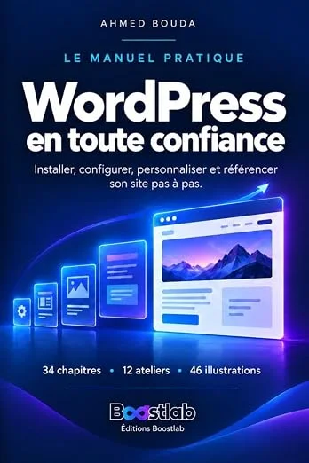 Couverture de WordPress en toute confiance: Installer, configurer, personnaliser et référencer son site pas à pas