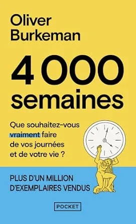 Couverture du livre 4000 semaines