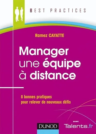 Couverture du livre Manager une équipe à distance
