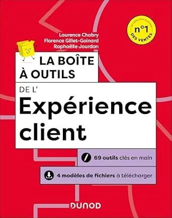 Couverture du livre La boîte à outils de l’expérience client