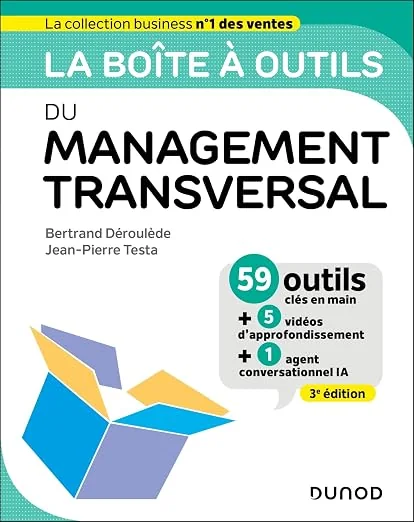 Couverture du livre La Boîte à outils du Management transversal