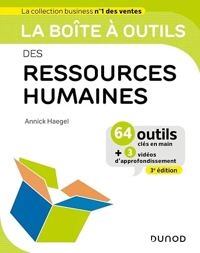Couverture du livre La Boîte à outils des Ressources Humaines