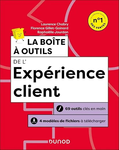 Couverture du livre La boîte à outils de l’expérience client