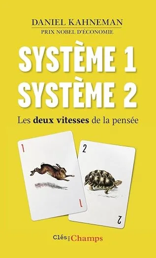 Couverture du livre Système 1, système 2. Les deux vitesses de la pensée