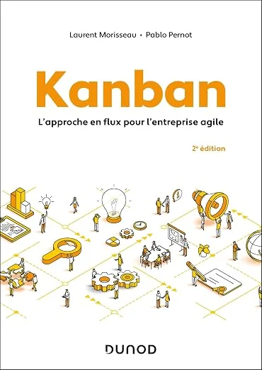 Couverture du livre Kanban. L’approche en flux pour l’entreprise agile