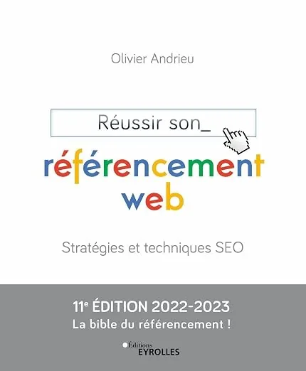 Couverture du livre Réussir son référencement web
