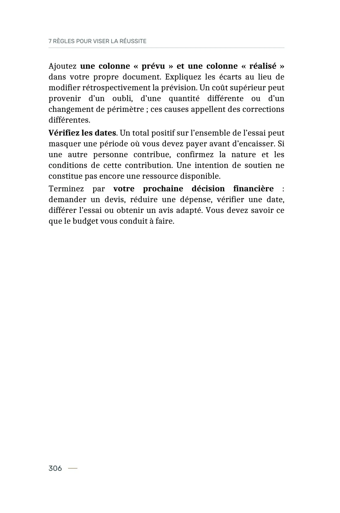 Page 306 du livre 7 règles pour viser la réussite, support de la leçon Utiliser les 14 fiches du carnet de mise en pratique.