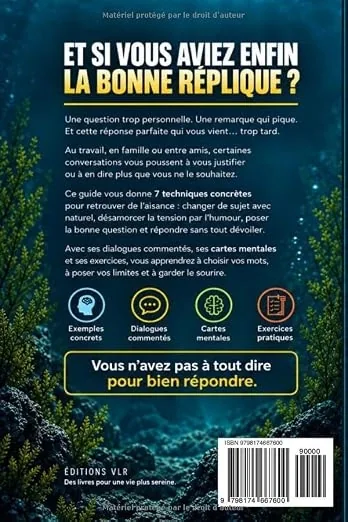 Dos du livre Comment noyer le poisson ? affiché sur la fiche Amazon