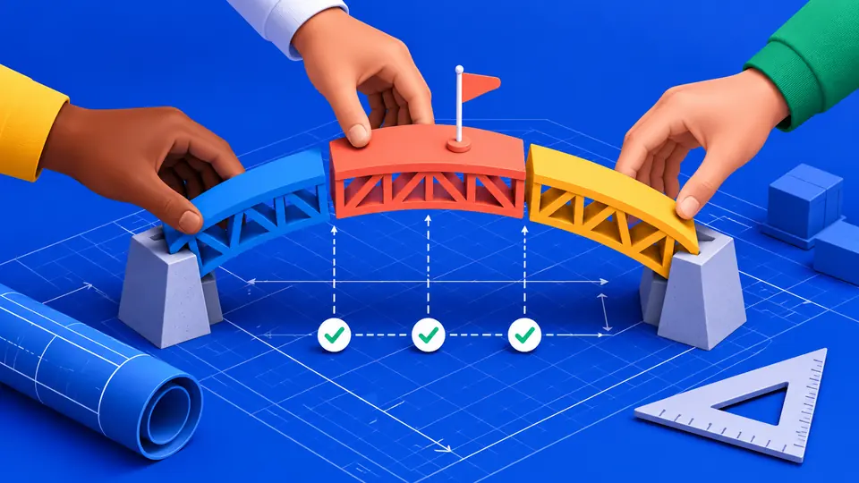 Illustration du parcours Cadrer, piloter et livrer un projet utile