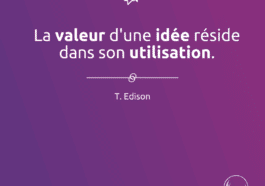 La valeur d'une idée réside dans son utilisation. la valeur d'une idée réside dans son utilisation.