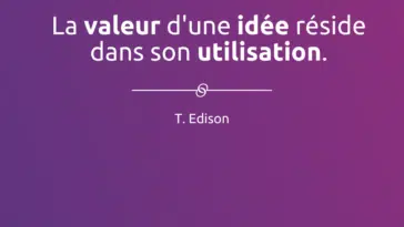 La valeur d'une idée réside dans son utilisation. la valeur d'une idée réside dans son utilisation.