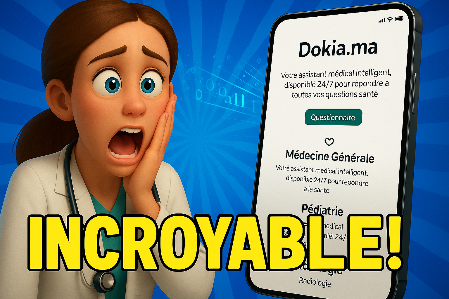 Dokia.ma : Votre assistant médical intelligent, 100 % marocain et disponible 24/7